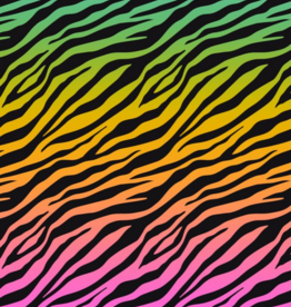 Egeria Egeria Strandliegetuch "Zebra" Black 75x150cm