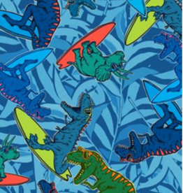 Egeria Egeria Kinderstrandliegetuch "T-Rex" 75x150cm