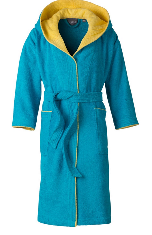 Egeria Egeria Kinder-Jugend Bademantel 7-14 Jahre Calypso