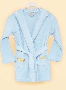 Egeria Egeria Kinder Owl / Eule Kollektion aus 100% Bio-Baumwolle  Gelb und Blau