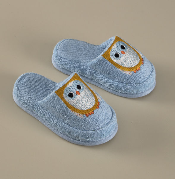 Egeria Egeria Kinder Owl / Eule Kollektion aus 100% Bio-Baumwolle  Gelb und Blau