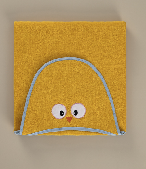 Egeria Egeria Kinder Owl / Eule Kollektion aus 100% Bio-Baumwolle  Gelb und Blau