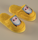 Egeria Egeria Kinder Owl / Eule Kollektion aus 100% Bio-Baumwolle  Gelb und Blau