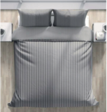 Egeria Egeria Premium Bettwäsche Linescape Mako-Satin 135x200