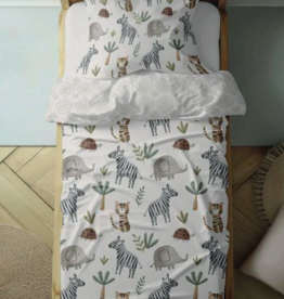 Egeria Egeria Kinder Bettwäsche Safari Mako-Satin 100x135