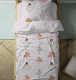 Egeria Egeria Kinder Bettwäsche Ballerina Mako-Satin 100x135