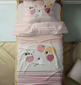 Egeria Egeria Kinder Bettwäsche Kitty Catty Mako-Satin 100x135