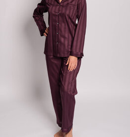 Novila Novila Celine 8367Pyjama Voile Satin aubergine