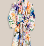 Egeria Egeria Cosmos Bademantel mit Schalkragen aus Velours