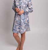 Novila    Novila  Damen Nachthemd Paisley 8667 – Premium Baumwolle Satin Nachtwäsche