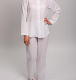 Novila  Novila Musselin Homewear Set 9022 – Bluse & lange Hose - Baumwolle