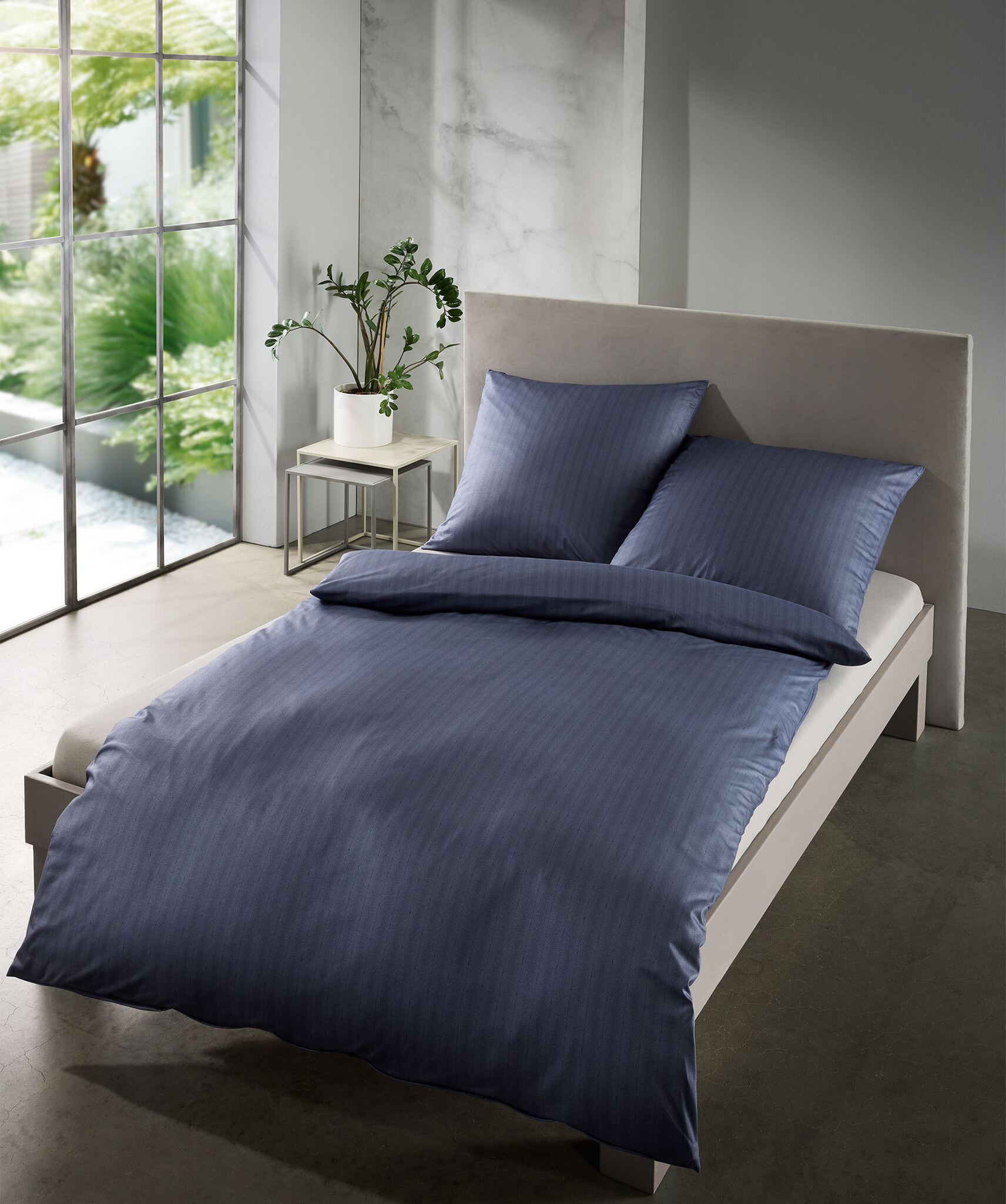 fleuresse – Hochwertige Bettwäsche Fleuresse Black Premium Bettwäsche 2026 – Interlock Jersey 74599