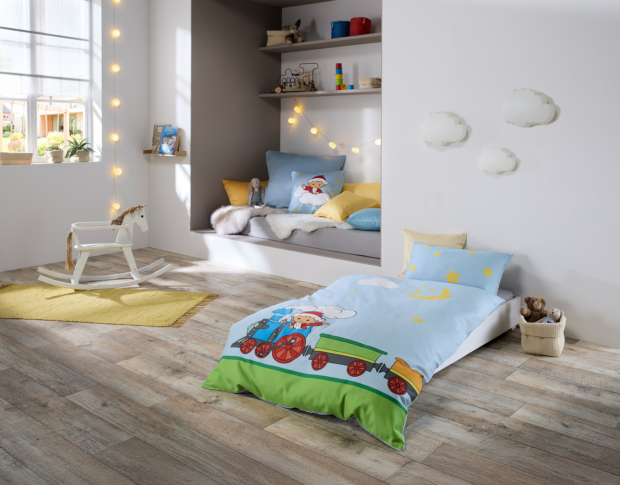 fleuresse – Hochwertige Bettwäsche Fleuresse Unser Sandmänchen Satin 114622-2