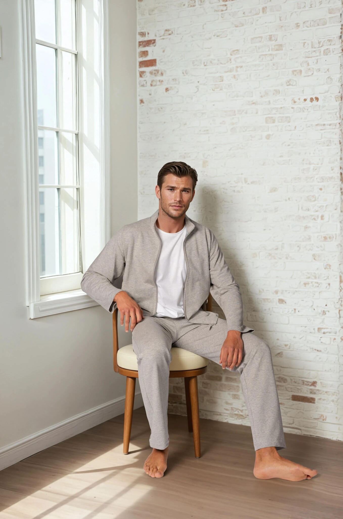 Novila  Novila Herren Lounge-Anzug-Homedress 9028