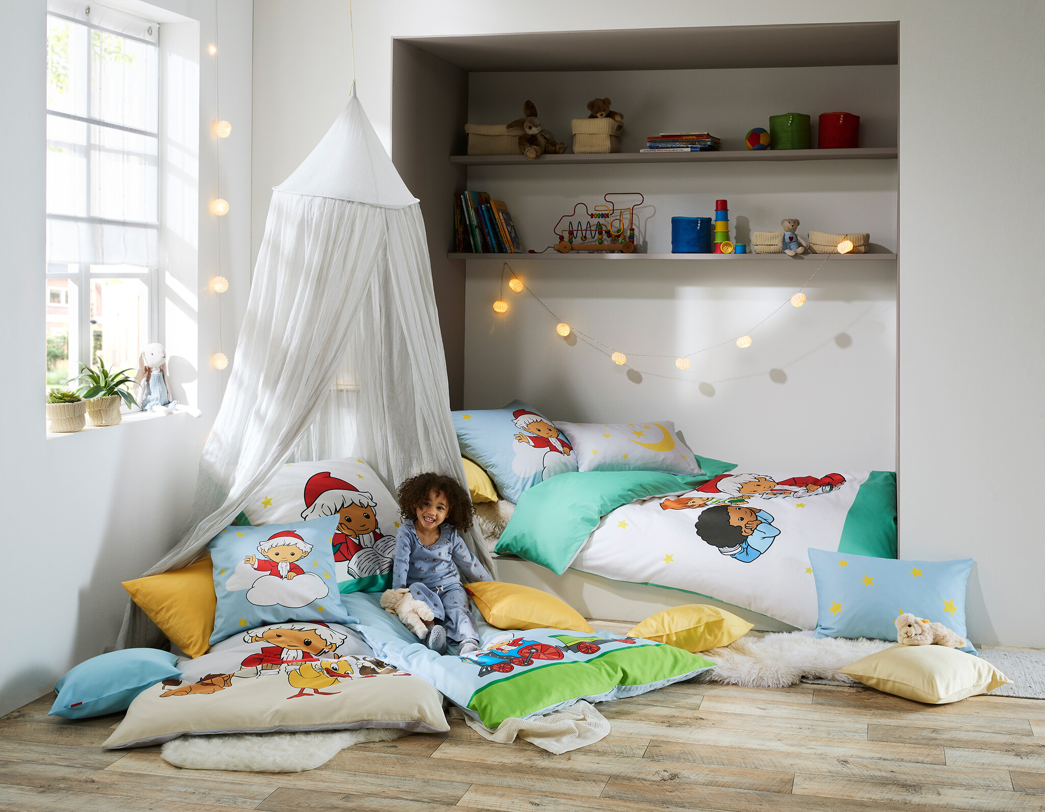 fleuresse – Hochwertige Bettwäsche Fleuresse Unser Sandmänchen Satin 114623-1