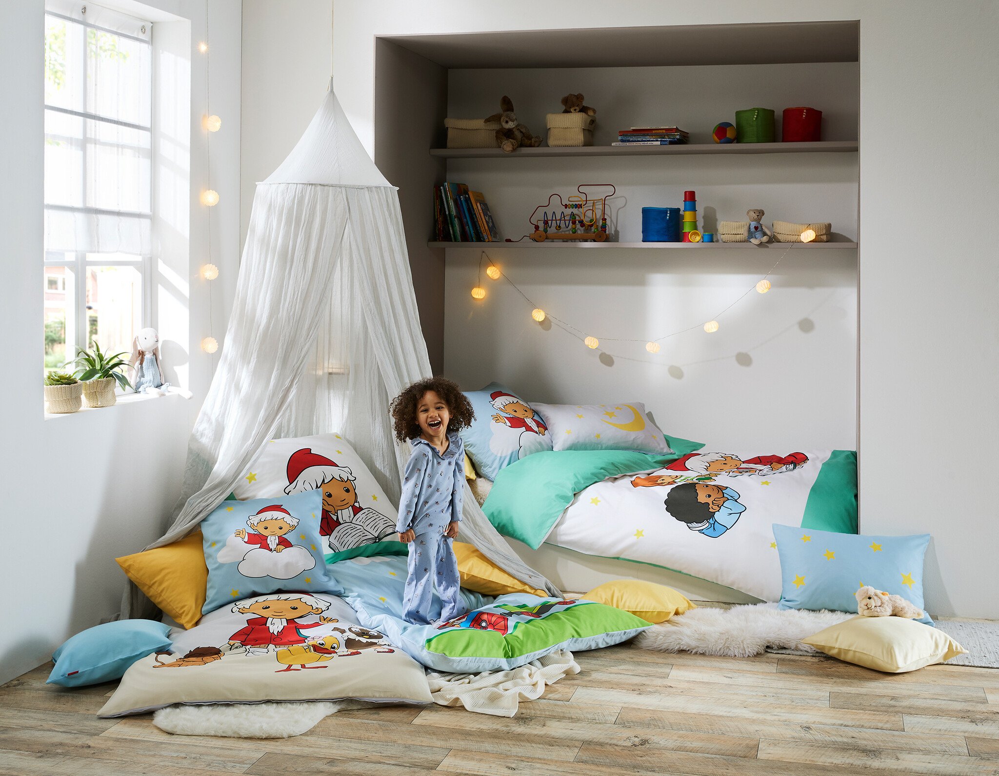 Fleuresse Bettwäsche Fleuresse Unser Sandmänchen Satin 114624-7