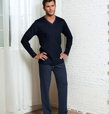 Novila  Herren Pyjama Novila Jan 8102-65 - Schicker Jersey Pyjama