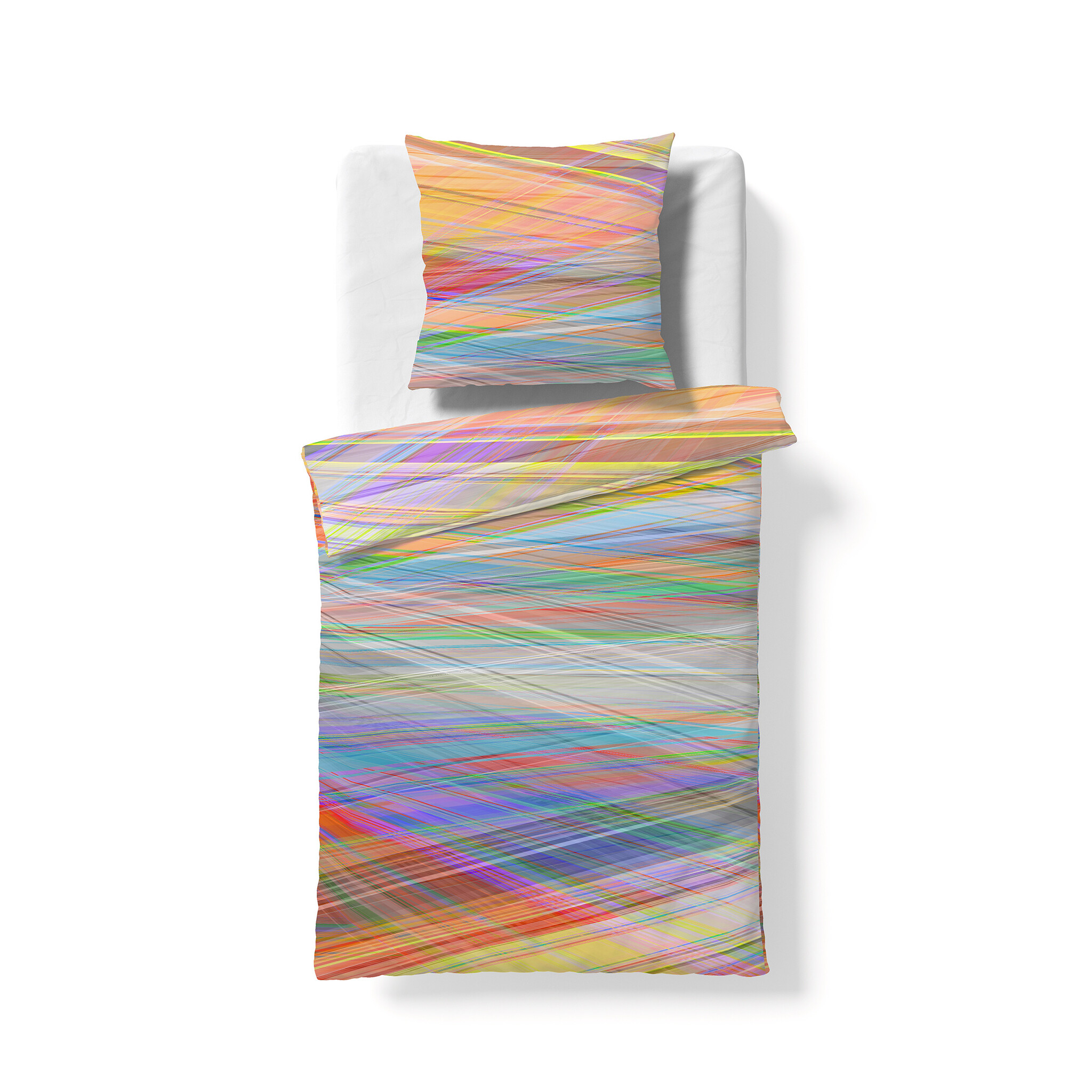 fleuresse – Hochwertige Bettwäsche Fleuresse BED ARTS F/S 2026 - Mako- Satin Bunt 115052