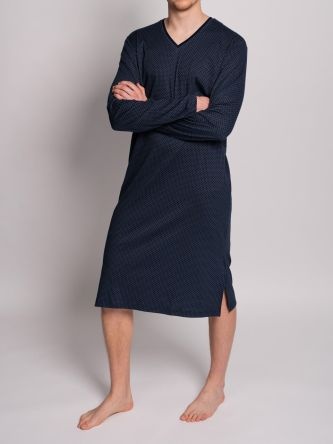 Novila  Novila Nachthemd Novila Tobias 8102 – Herren Sleepshirt langarm