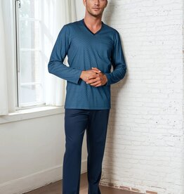 Novila Herren Schlafanzug Gr.48-56 Novila SIR 8106/61.105.Jersey