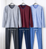 Novila    Herren Schlafanzug Gr.46-60 Novila SIR 8590-3 Farben