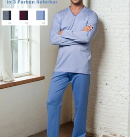 Novila Herren Schlafanzug Gr.46-60 Novila SIR 8590 3 Farben