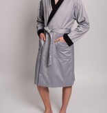 Novila  Herren Hausmantel Novila George 8044 – Jacquard Luxus aus 100% Baumwolle