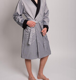 Novila  Herren Hausmantel Novila George 8044 – Jacquard Luxus aus 100% Baumwolle