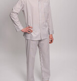 Novila Herren Schlafanzug Pyjama Ralph 8046 taupe