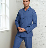 Novila Herren Schlafanzug Pyjama Ralph 8046 dunkelblau 105