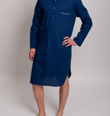 Novila  Herren Nachthemd Novila Paul 8058-Uni Popeline-marine 4