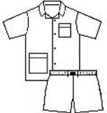 Novila  Herren Schlafanzug Pyjama Patrick 8058 kurz marine 4