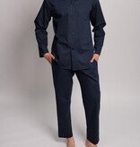 Novila  Herren Pyjama lang Novila 8144 – Edler Satin aus 100% Baumwolle