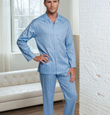 Novila  Herren Pyjama lang 1/1 Novila Max 8151/15 hellblau 202