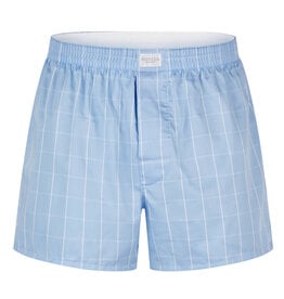 Novila Novila Boxershorts 8151-55 - sportliches Satin Karo