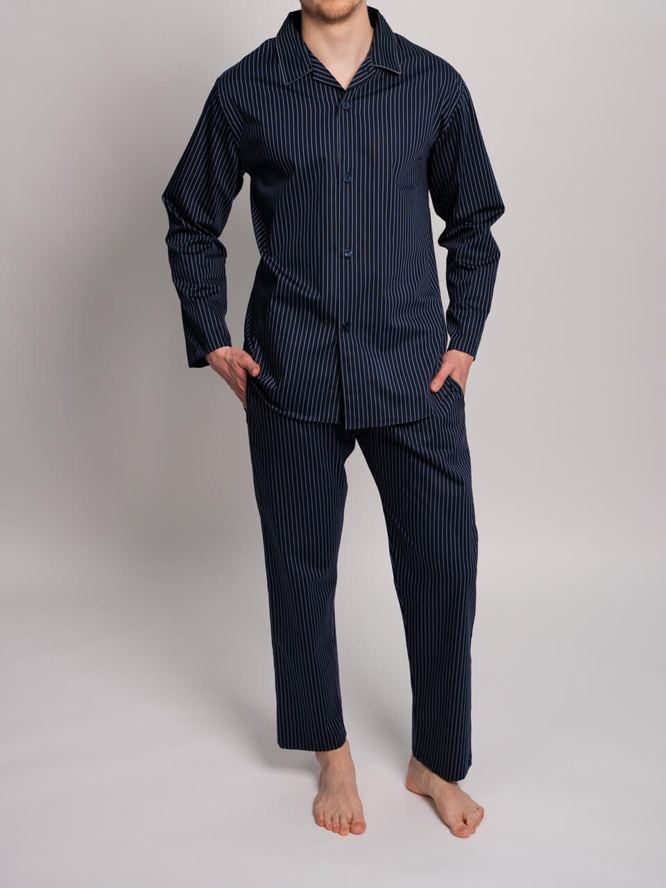 Novila   Herren Pyjama lang Novila 8144