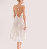 Sichou Seidenmanufaktur   Sichou Nachthemd / Nightdress aus 100 % Maulbeerseide - weiß
