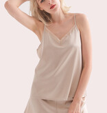 Sichou Seidenmanufaktur Sichou Pyjama aus 100 % Maulbeerseide - Luisa champagne