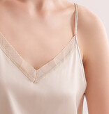 Sichou Seidenmanufaktur Sichou Pyjama aus 100 % Maulbeerseide - Luisa champagne