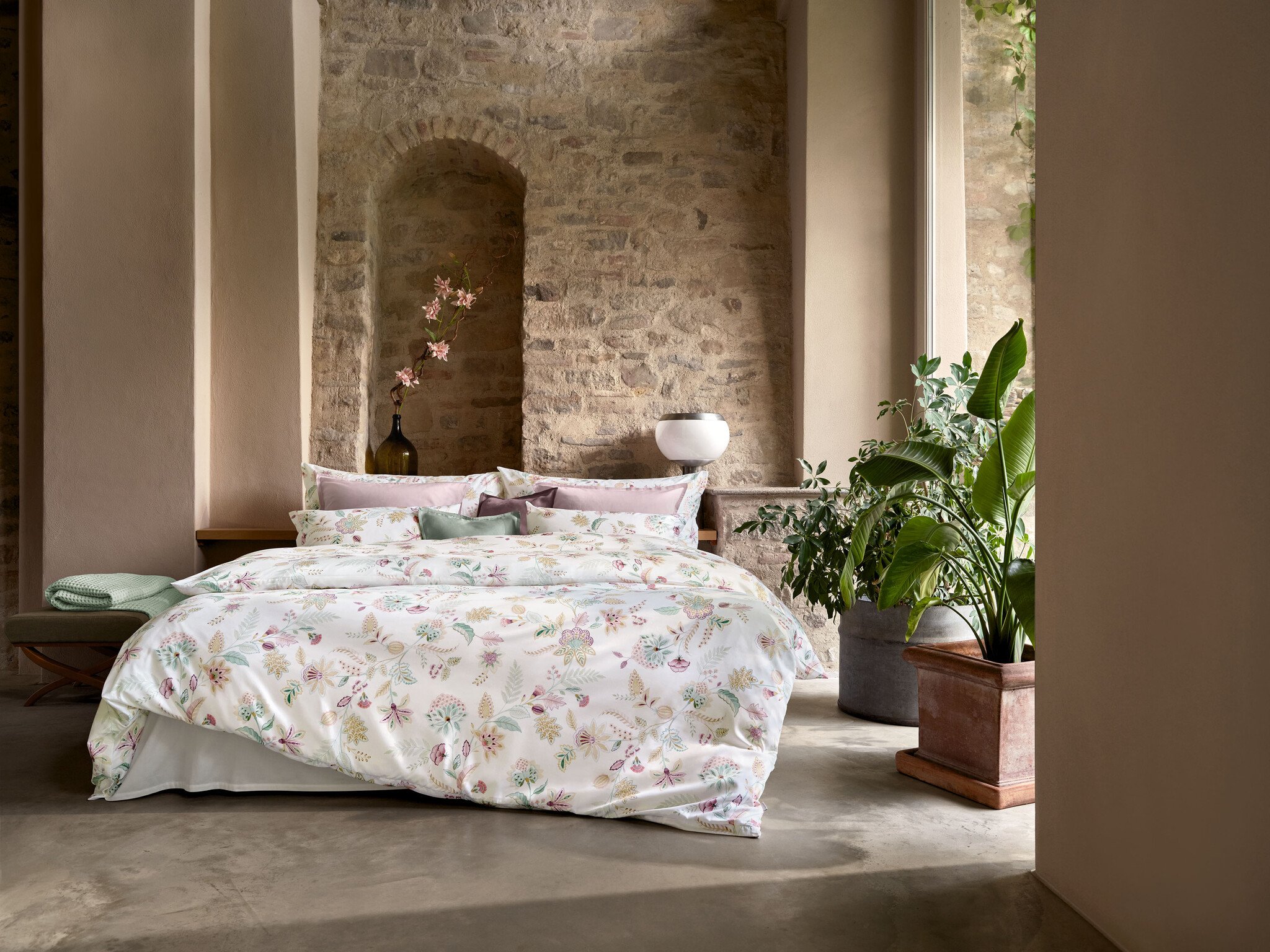 Schlossberg    Schlossberg  IMA Bettwäsche feiner schweizer Jersey bügelfre