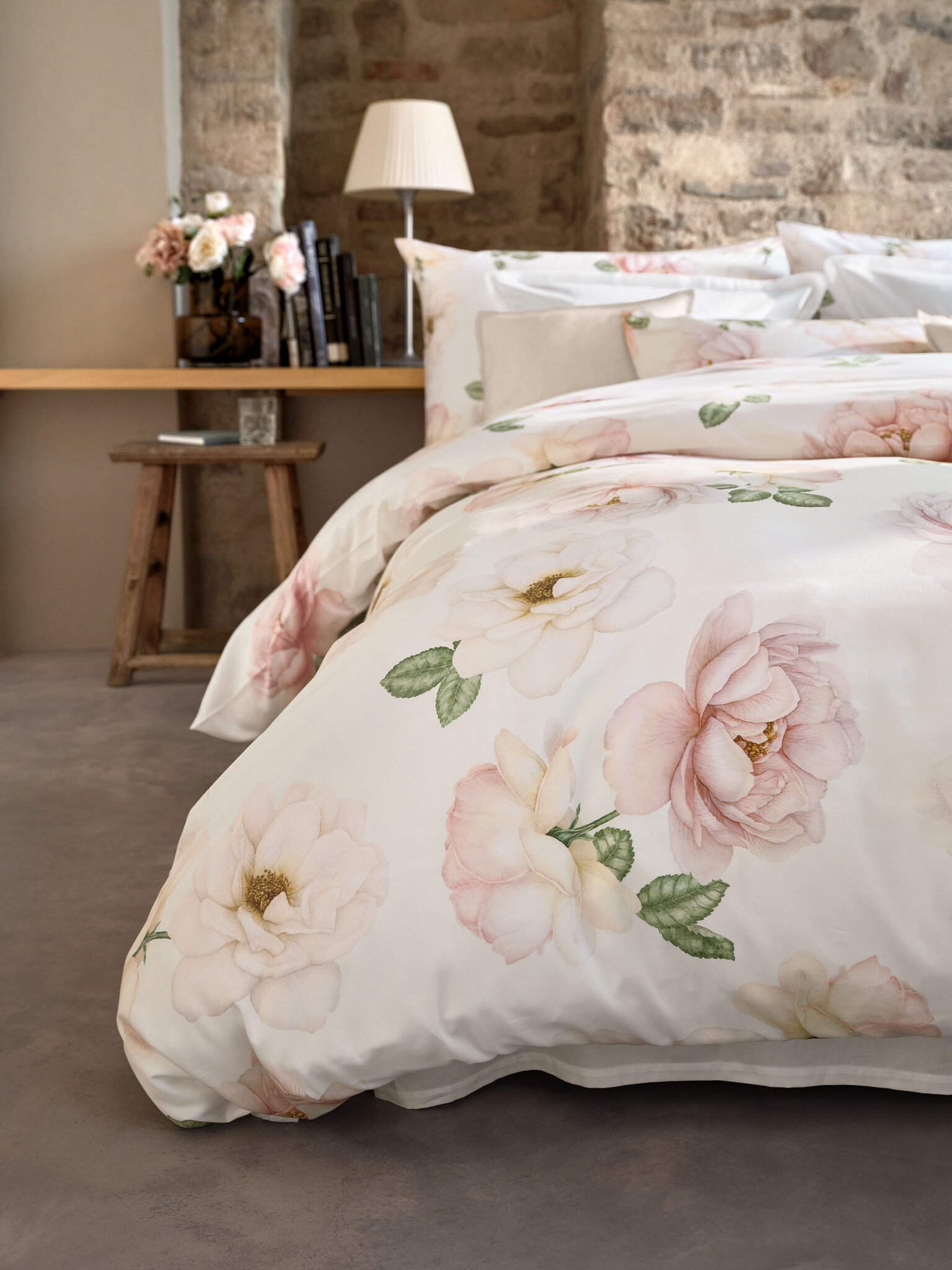 Schlossberg   Schlossberg ROSE Bettwäsche feiner schweizer Satin