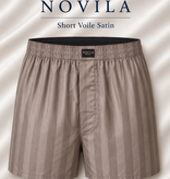 Novila  Novila Boxershorts 8367  5 Farben Voile Satin