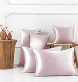 Sichou Seidenmanufaktur   Sichou Seidenbettwäsche Lilly puderrosa 100% feinste Maulbeerseide Satin
