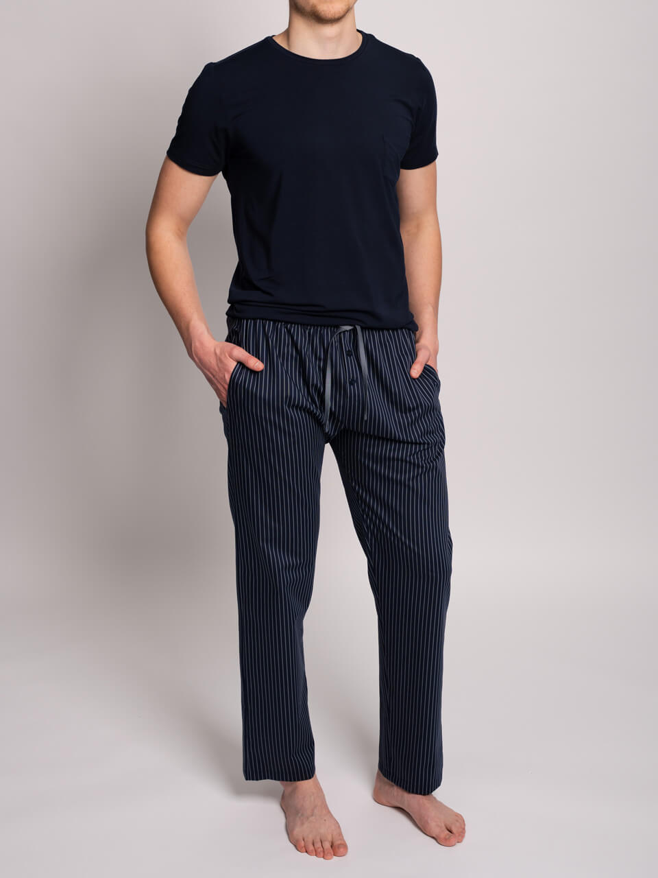 Novila  Novila Einzelhose Frank 8144 Satin 100% Baumwolle