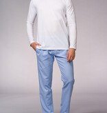 Novila  Novila Einzelhose Frank Flanell 8642 hellblau