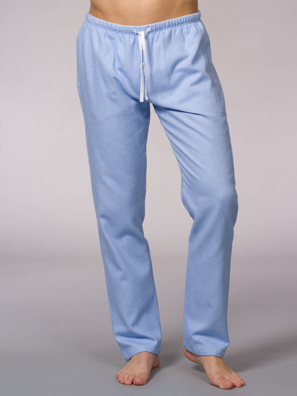 Novila  Novila Einzelhose Frank Flanell 8642 hellblau
