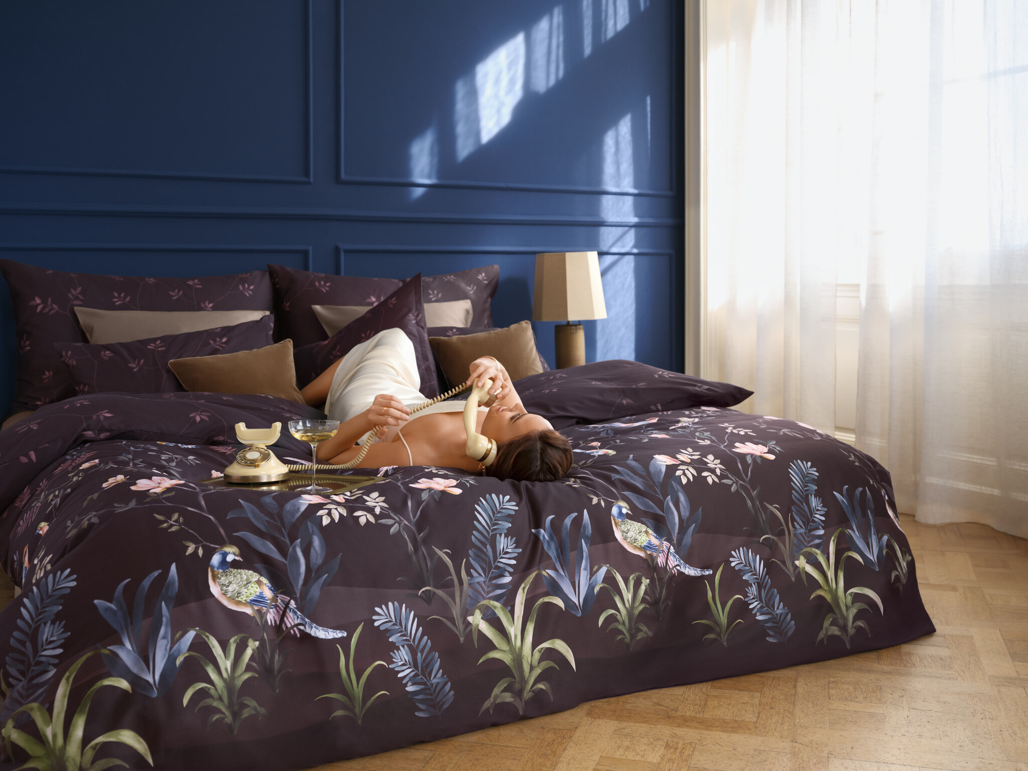 Schlossberg   Schlossberg Bettwäsche GAIO Satin – luxuriöser Schweizer Satin
