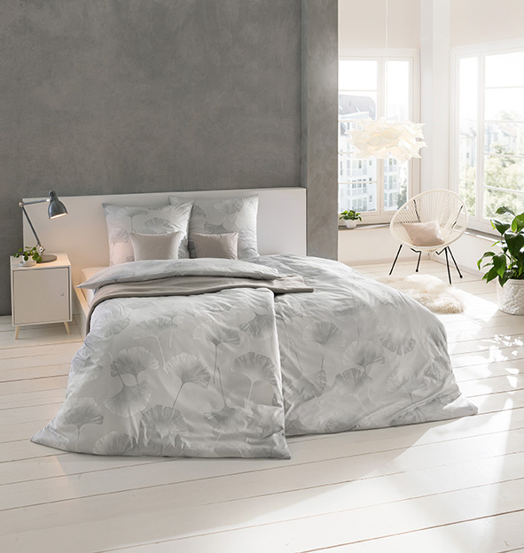 Estella Estella Mako-Interlock-Jersey 6862 Isabella Oliv/Platin