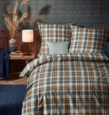fleuresse – Hochwertige Bettwäsche Fleuresse Lech 605082 Flanell-Bettwäsche – Braun & Blau