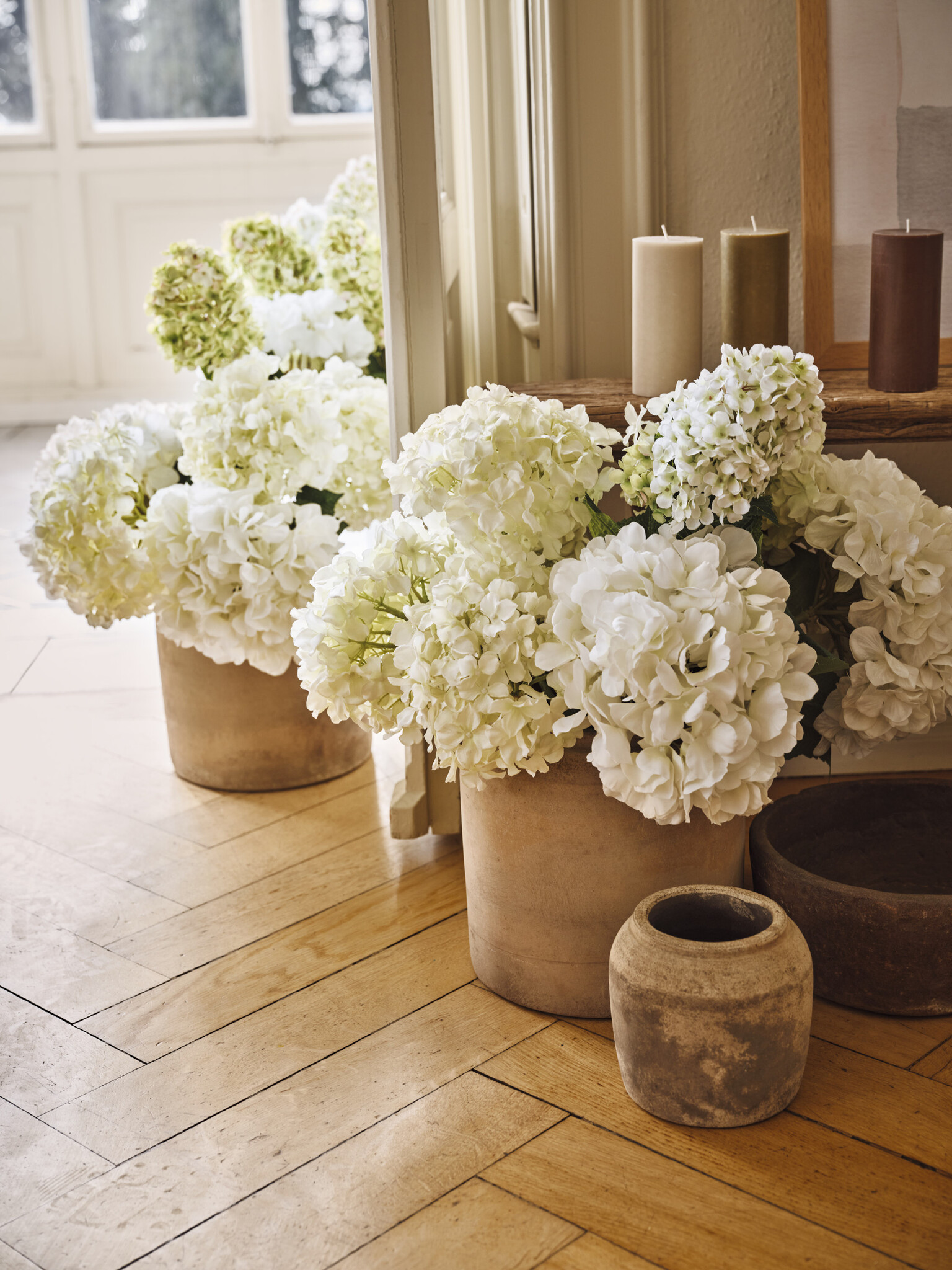 Schlossberg    Schlossberg HORTENSIA blanc Satin Bettwäsche – 100 % Baumwolle